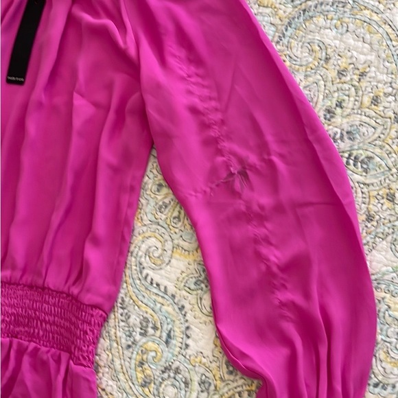 NWT Revolve Krisa dress barbiecore - Picture 9 of 9